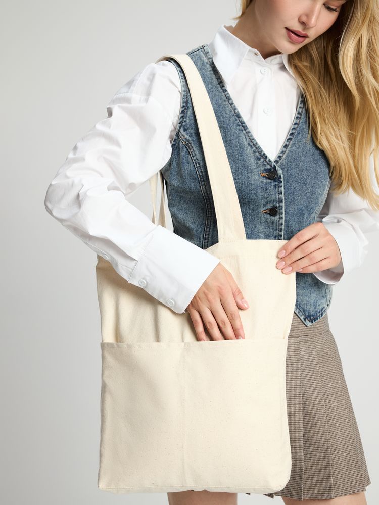 Сумка для покупок Mister Big, неокрашенная / Миниатюра модельного (1000)