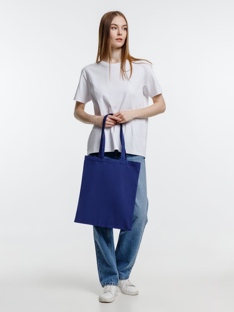 Холщовая сумка Neat 140, синяя / Миниатюра модельного (1000)