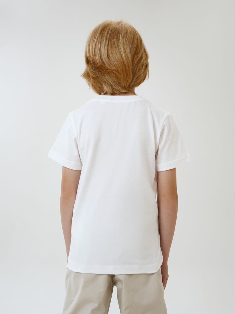 Футболка детская T-Bolka Kids, белая (белоснежная) / Миниатюра модельного (1000)