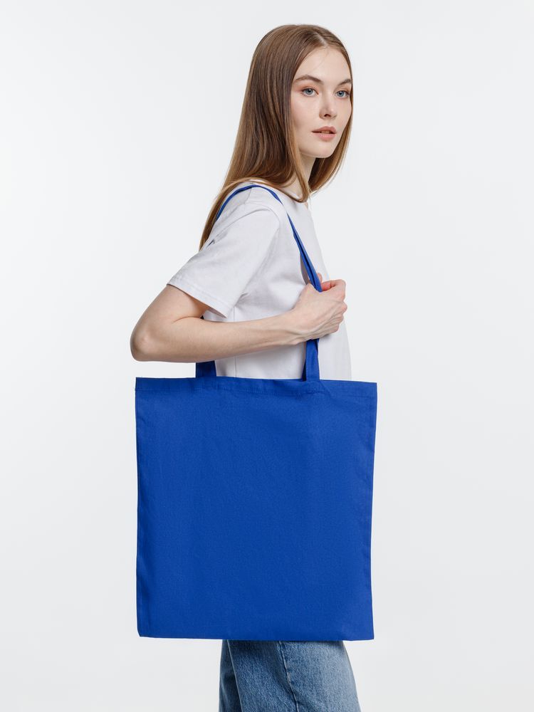 Холщовая сумка Optima 135, ярко-синяя / Миниатюра модельного (1000)