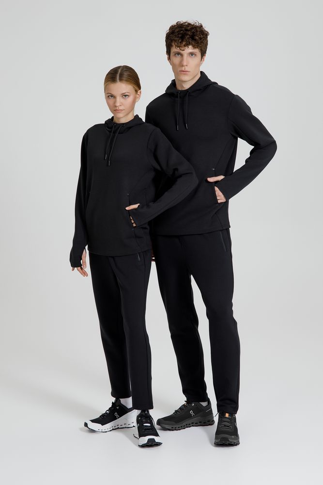 Худи унисекс Begi, черное / Миниатюра модельного (1000)