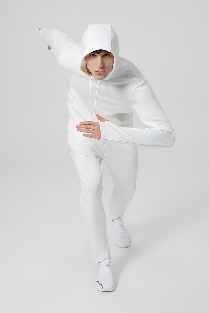 Худи унисекс Begi, молочно-белое / Миниатюра модельного (1000)