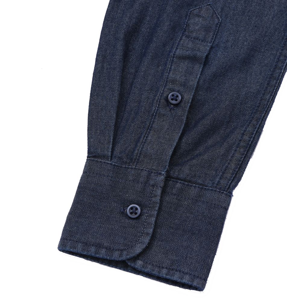 Рубашка женская Barry Women, синяя (деним) / Миниатюра имиджевого (1000)