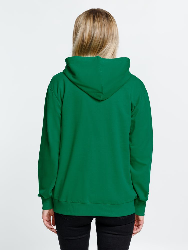 Толстовка на молнии с капюшоном Siverga, зеленая / Миниатюра модельного (1000)