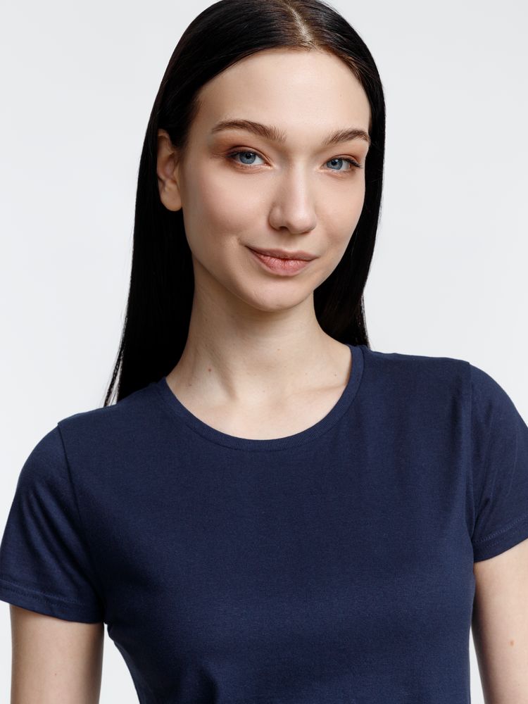Футболка женская Pioneer Women, темно-синяя / Миниатюра модельного (1000)