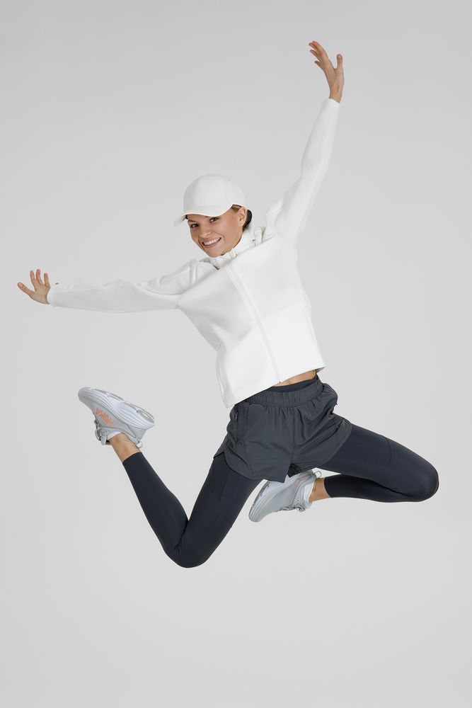 Куртка с капюшоном унисекс Begi, молочно-белая / Миниатюра имиджевого (1000)