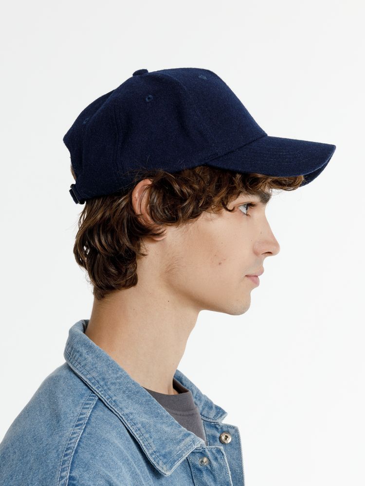 Бейсболка Woolridge, темно-синяя / Миниатюра модельного (1000)