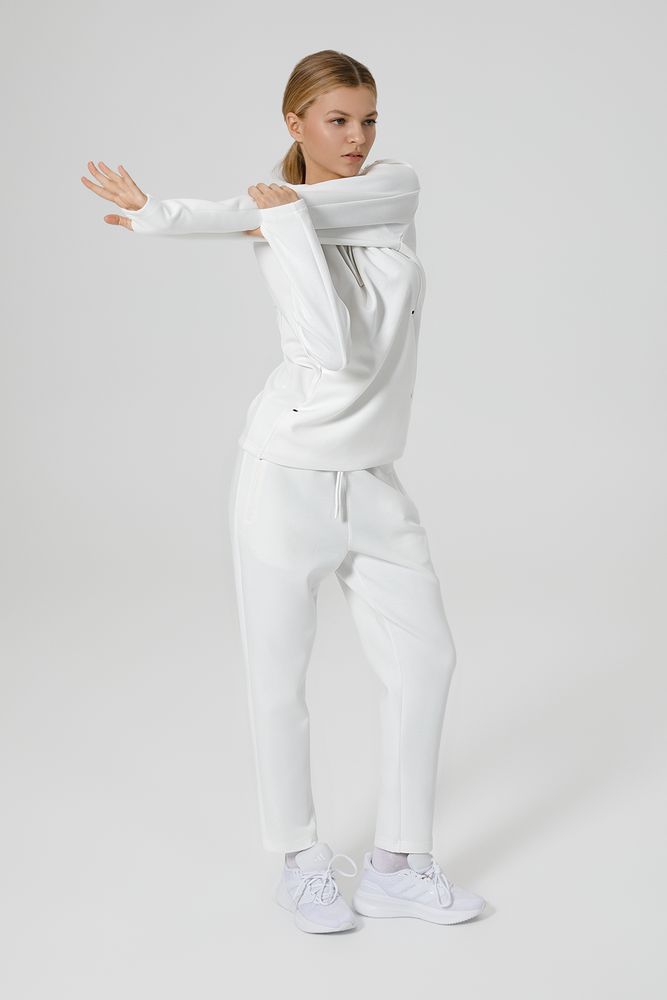 Худи унисекс Begi, молочно-белое / Миниатюра модельного (1000)