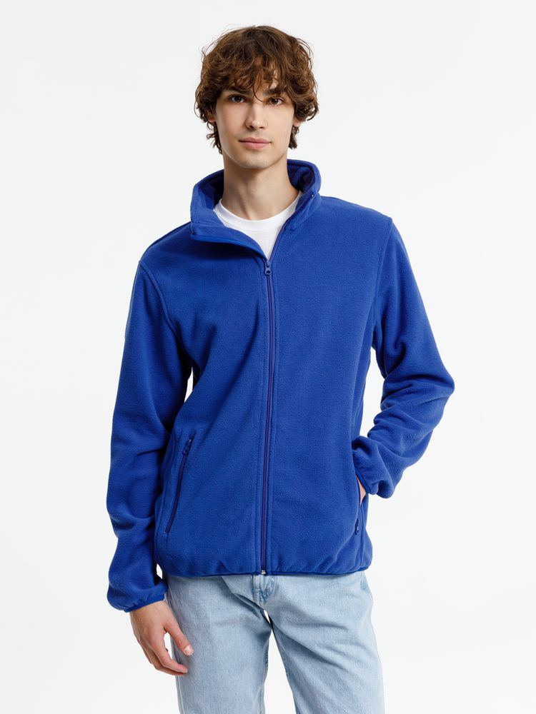 Куртка флисовая унисекс Nesse, синяя / Миниатюра модельного (1000)