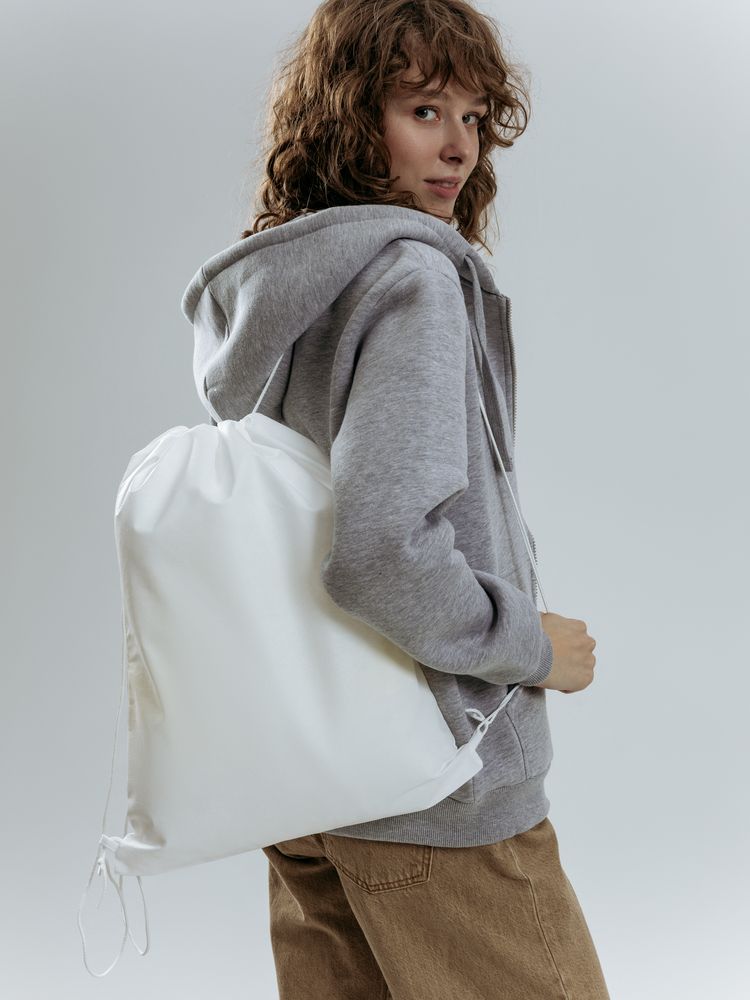Рюкзак-мешок Fitbag, белый / Миниатюра модельного (1000)