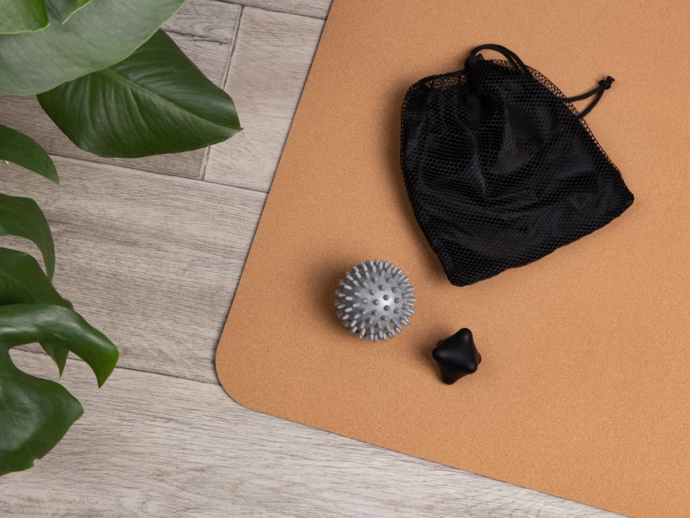 Набор массажных мячей для MФР Relaxify, черный с серым / Миниатюра имиджевого (1000)