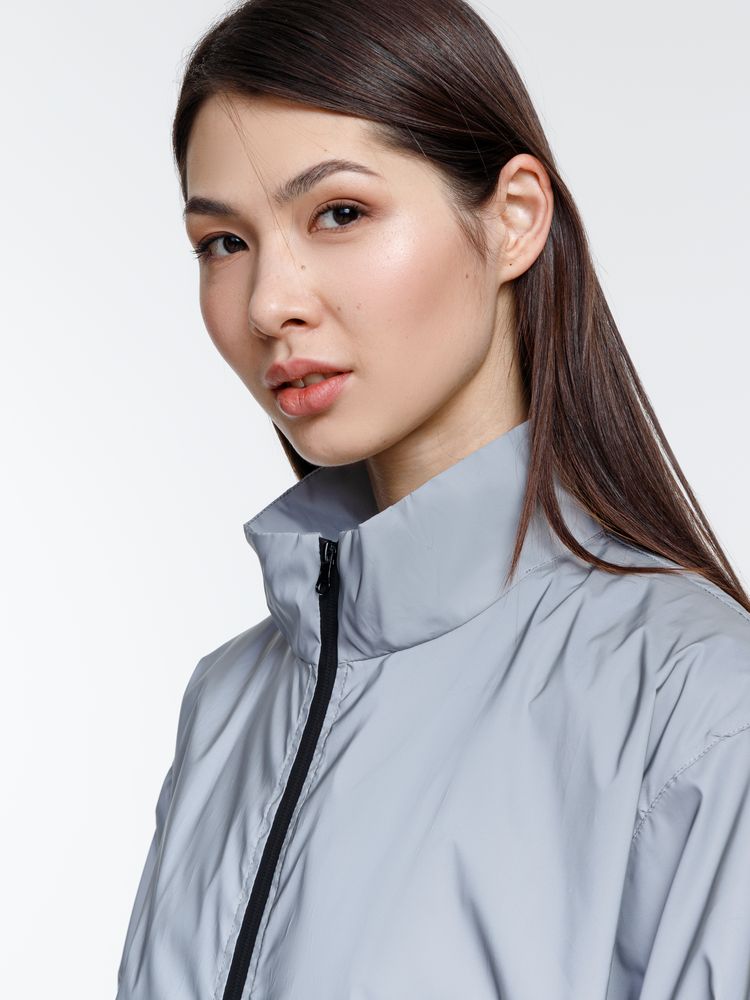 Ветровка Manifest 2.0 из светоотражающей ткани, серая / Миниатюра модельного (1000)