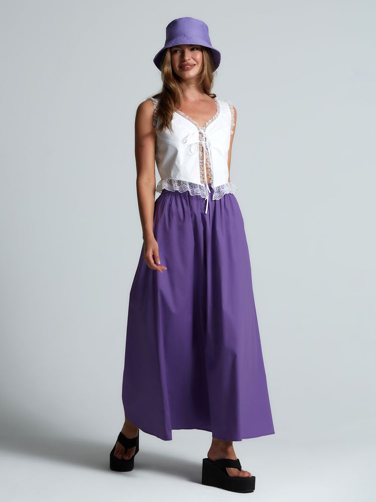 Панама Challenge, сиреневая (орхидея) / Миниатюра модельного (1000)