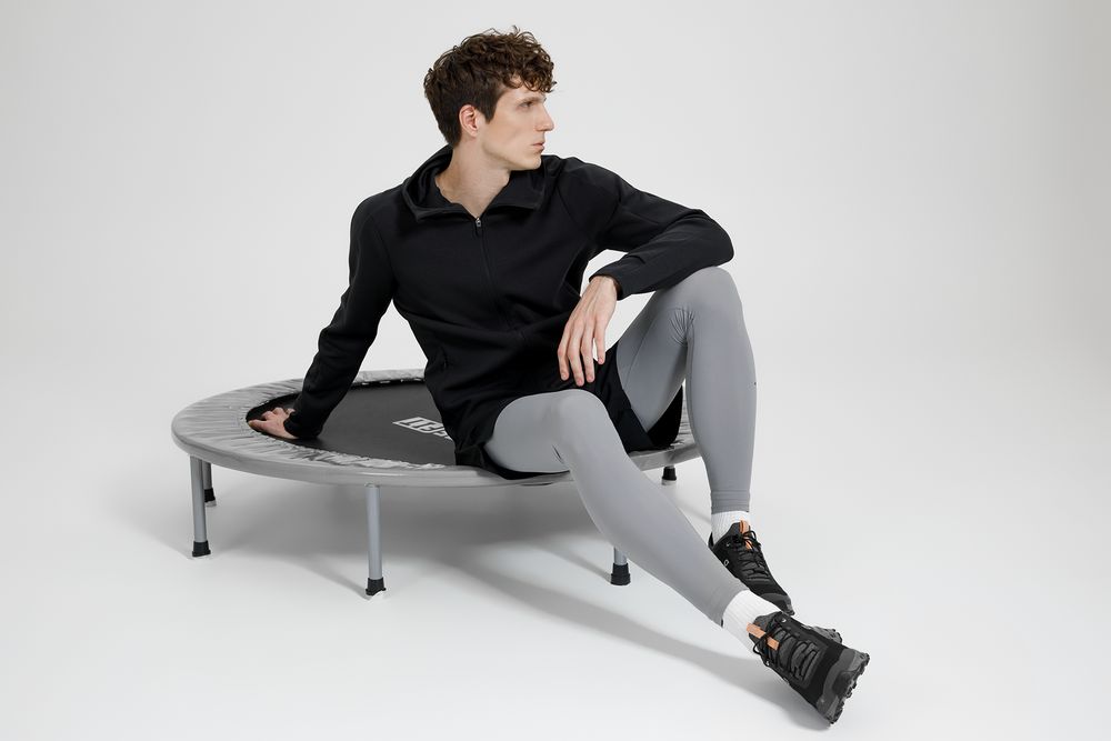 Куртка с капюшоном унисекс Begi, черная / Миниатюра имиджевого (1000)