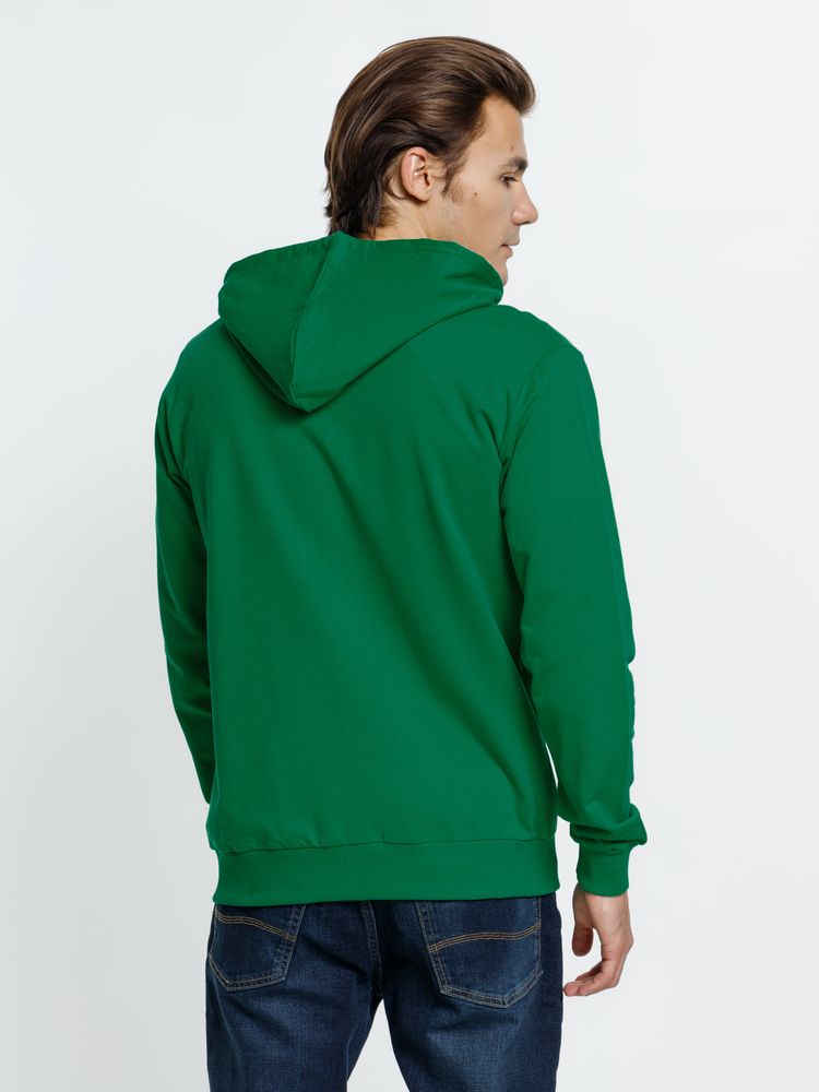 Толстовка на молнии с капюшоном Siverga, зеленая / Миниатюра модельного (1000)