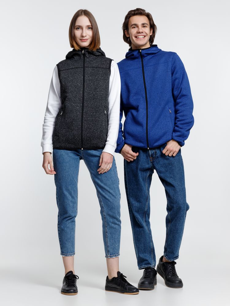 Куртка с капюшоном унисекс Gotland, синяя / Миниатюра модельного (1000)