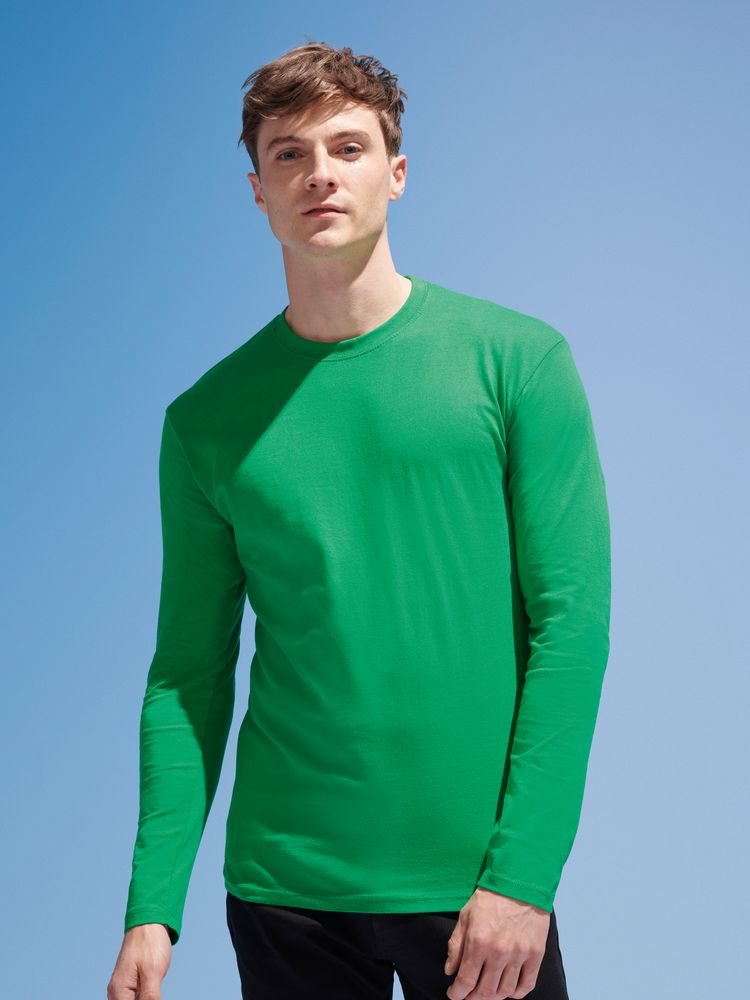 Футболка с длинным рукавом Monarch 150, ярко-зеленая / Миниатюра имиджевого (1000)