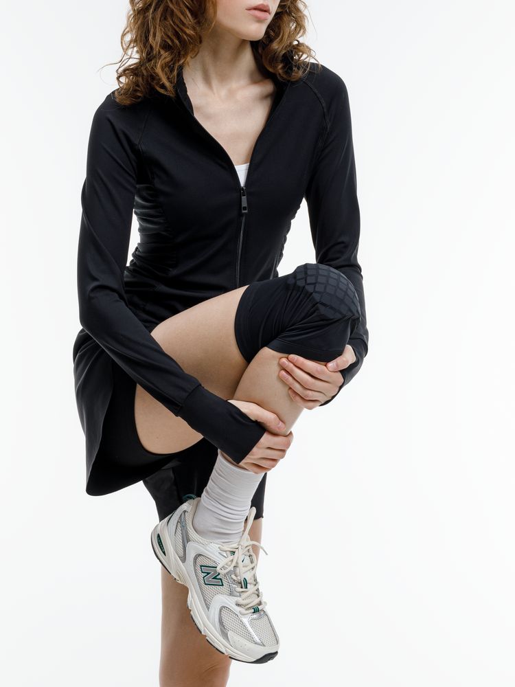 Наколенник защитный Stod, черный / Миниатюра модельного (1000)