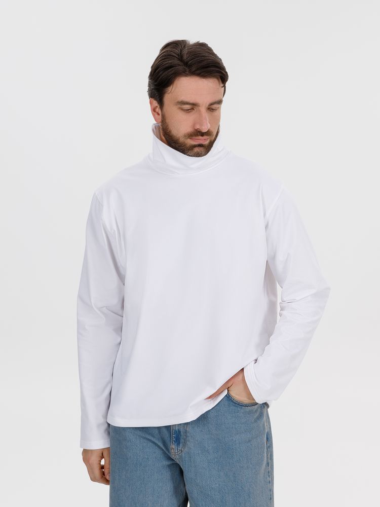 Лонгслив Morfiss, белый / Миниатюра модельного (1000)