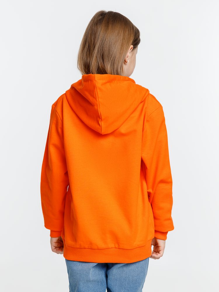 Толстовка с капюшоном детская Kirenga Kids, оранжевая / Миниатюра модельного (1000)