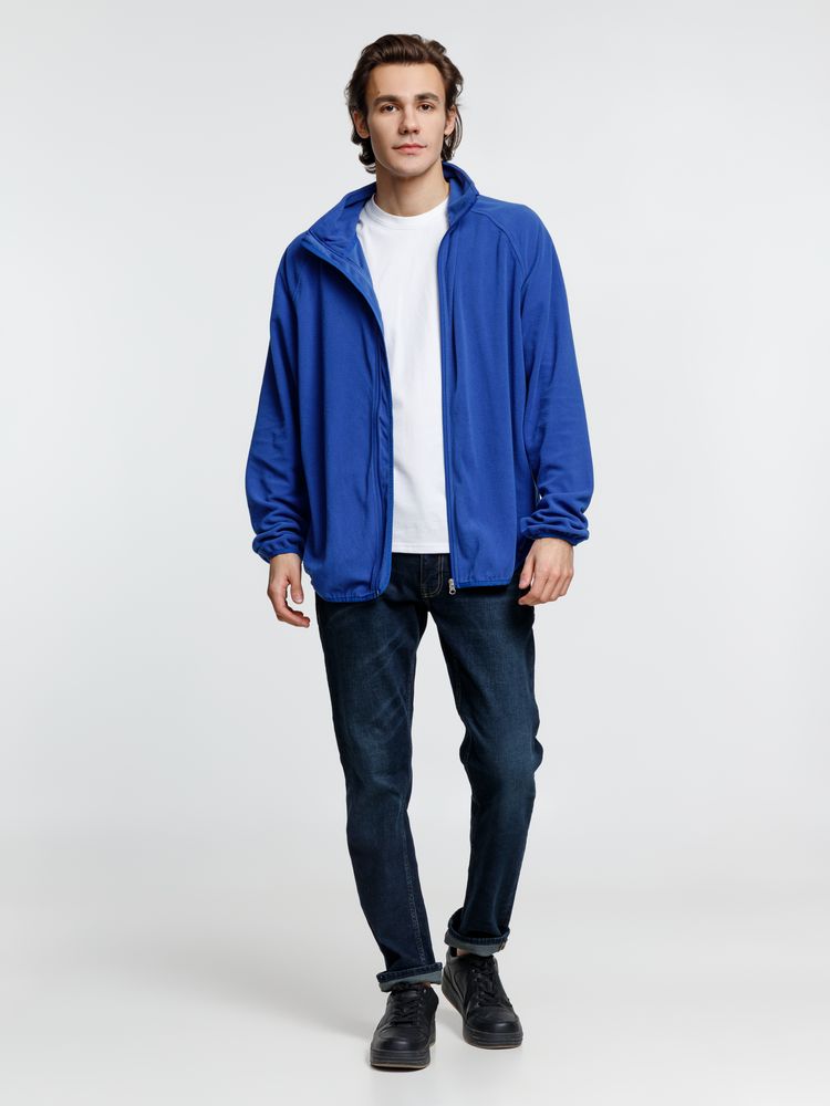 Куртка флисовая унисекс Fliska, ярко-синяя / Миниатюра модельного (1000)