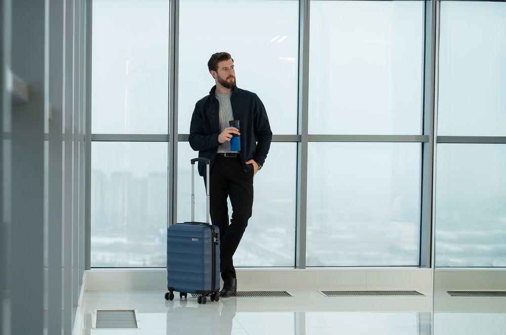 Чемодан Fattore S, синий / Миниатюра имиджевого (1000)