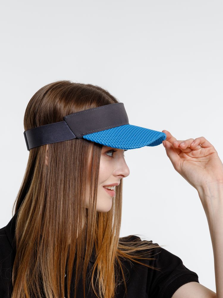 Козырек Grand Slam, темно-серый с синим / Миниатюра модельного (1000)