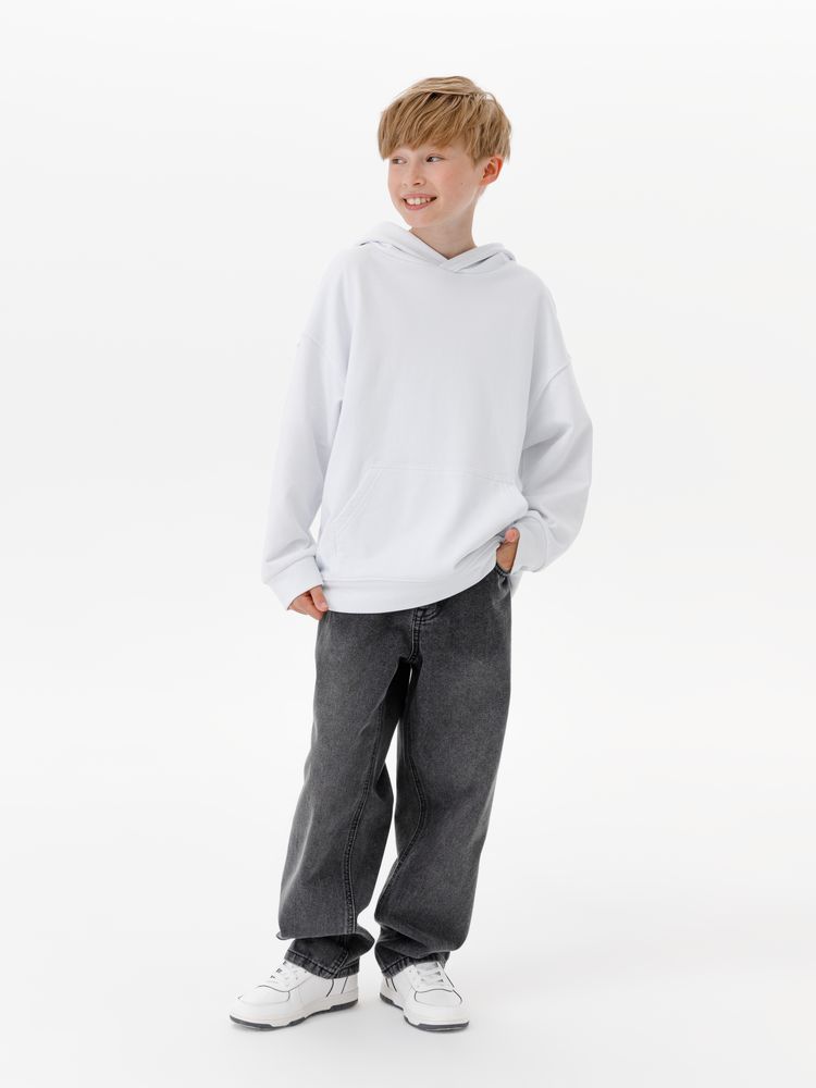 Худи детское оверсайз Houdini, белое / Миниатюра модельного (1000)