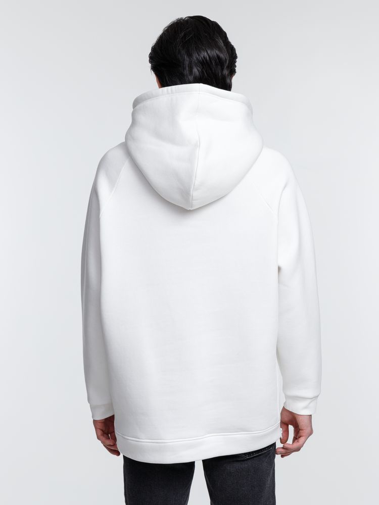 Худи унисекс оверсайз Easy Street, молочно-белое / Миниатюра модельного (1000)
