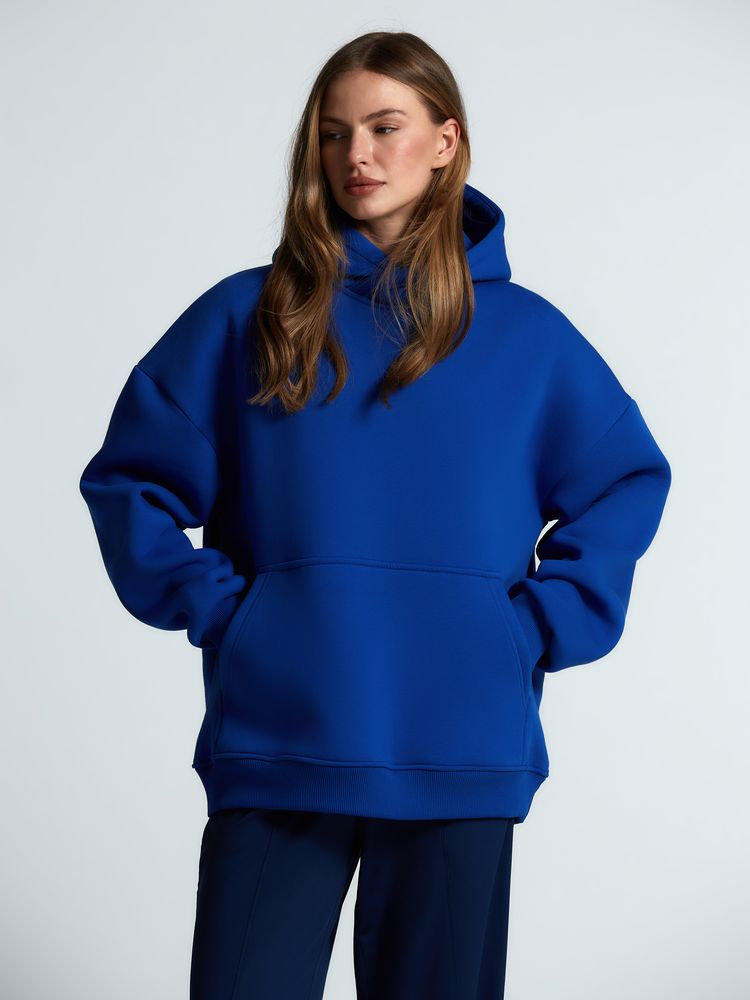 Худи Kulonga Oversize, ярко-синее / Миниатюра модельного (1000)