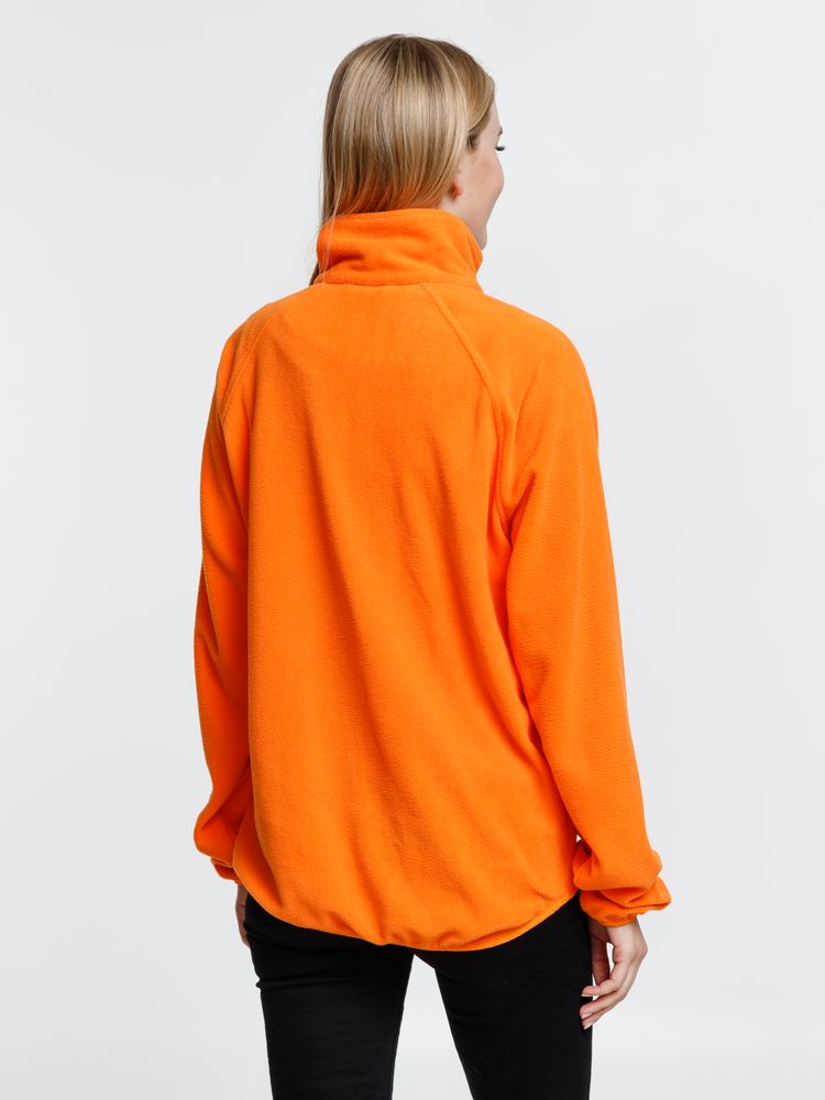 Куртка флисовая унисекс Fliska, оранжевая / Миниатюра модельного (1000)