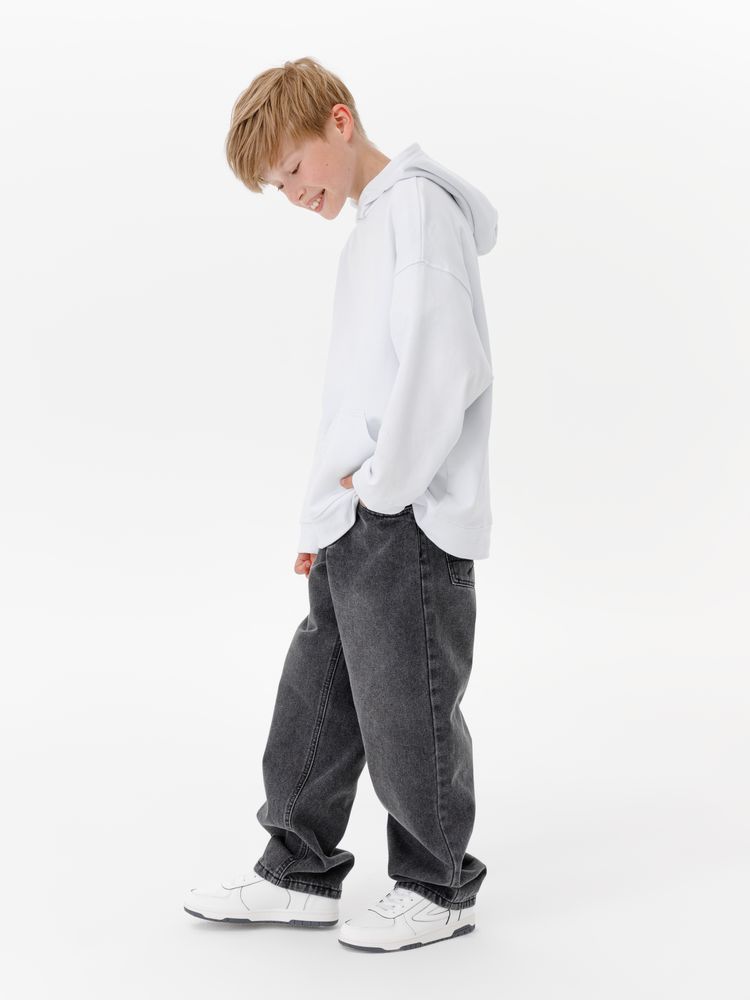 Худи детское оверсайз Houdini, белое / Миниатюра модельного (1000)