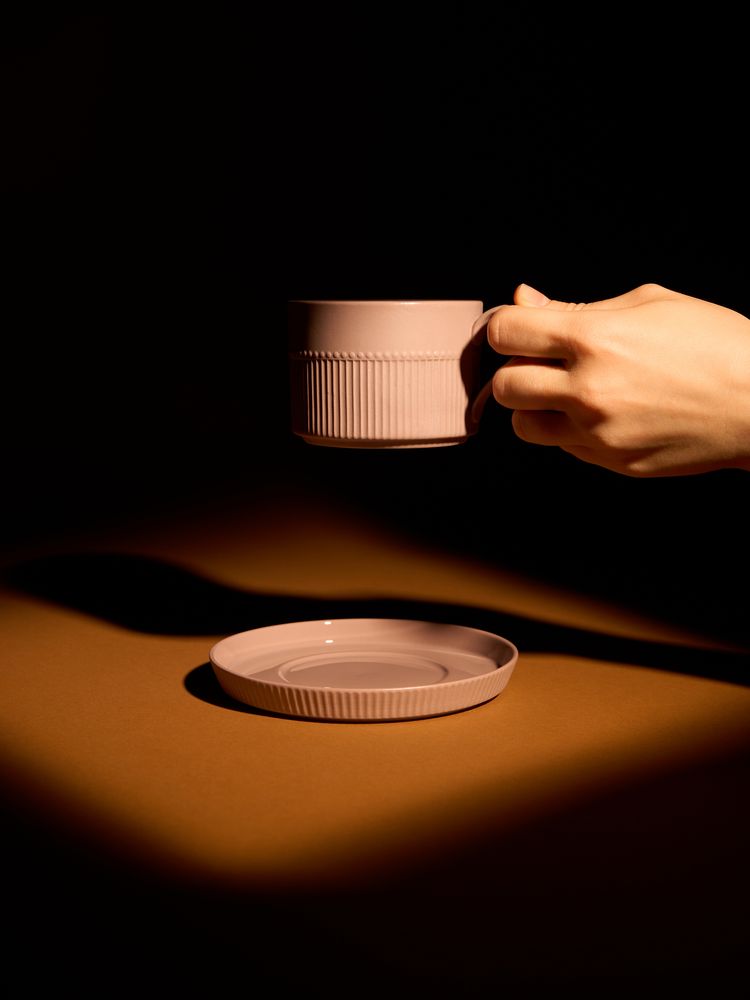 Чайная пара Pastello Moderno, розовая / Миниатюра имиджевого (1000)