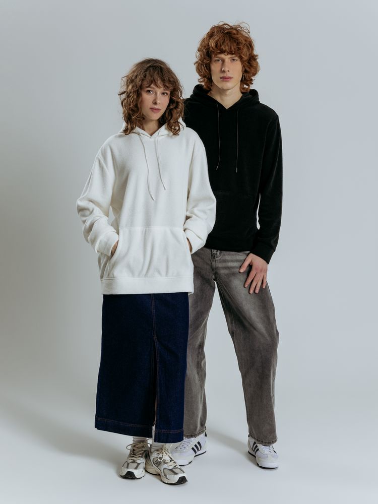 Худи унисекс Prima Vista, белое / Миниатюра модельного (1000)