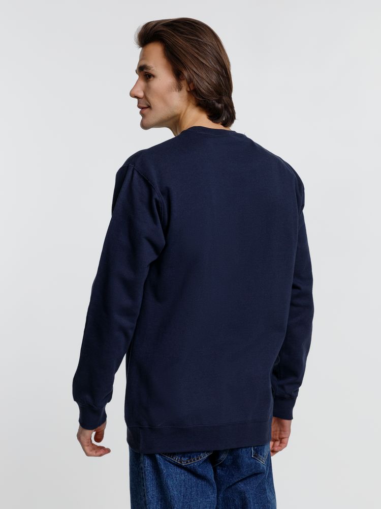 Свитшот унисекс Columbia, темно-синий / Миниатюра модельного (1000)