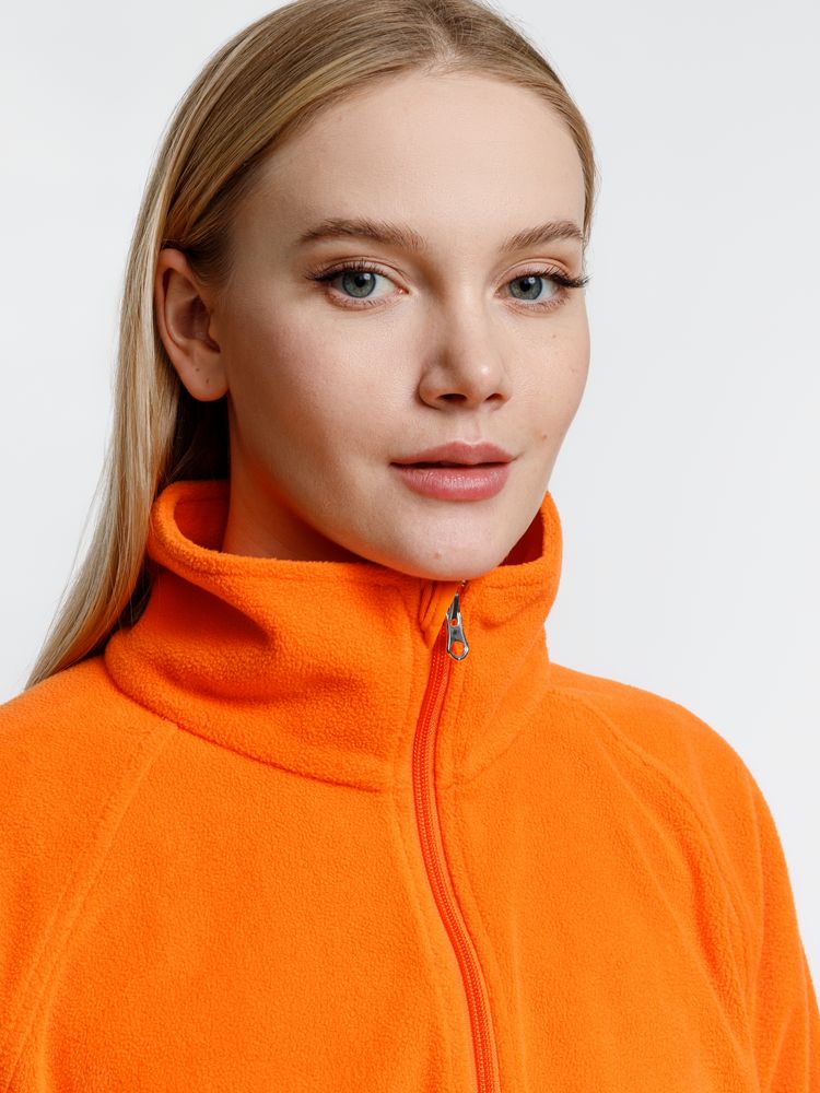 Куртка флисовая унисекс Fliska, оранжевая / Миниатюра модельного (1000)
