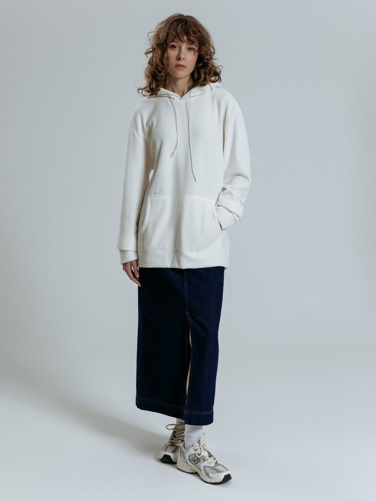 Худи унисекс Prima Vista, белое / Миниатюра модельного (1000)