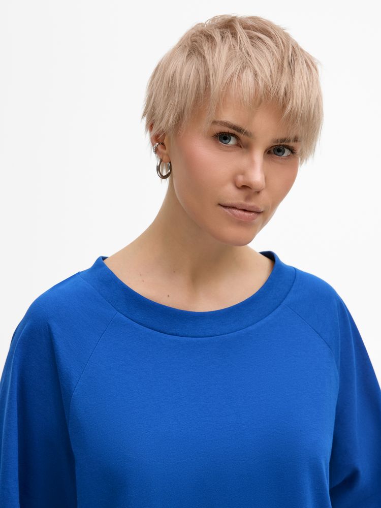 Футболка унисекс T2, синяя / Миниатюра модельного (1000)