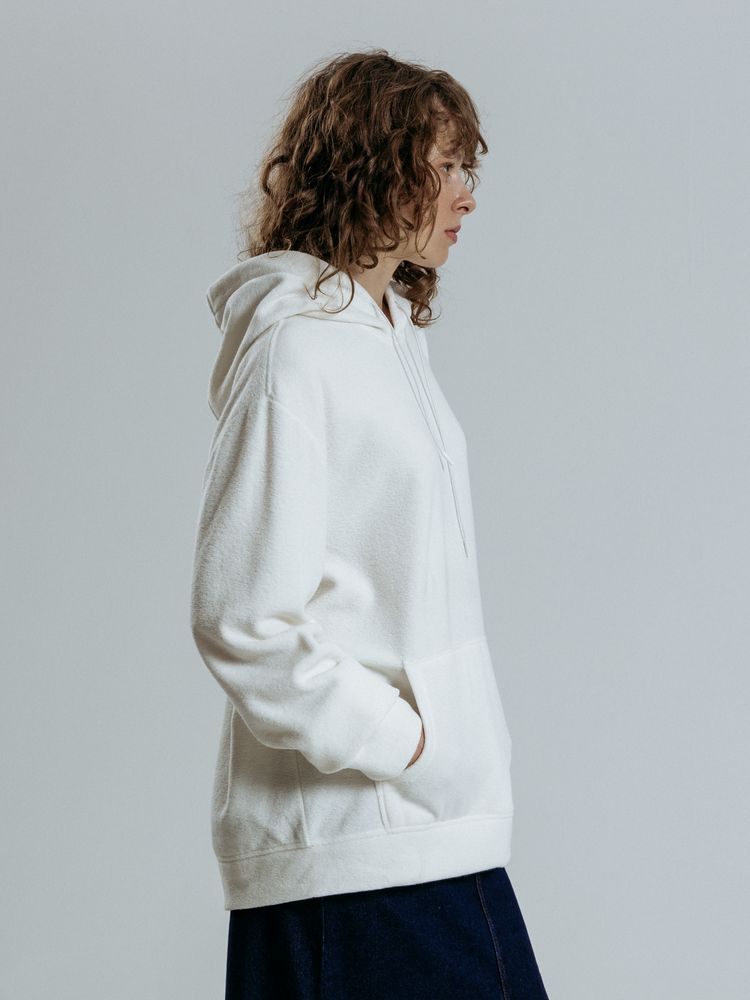 Худи унисекс Prima Vista, белое / Миниатюра модельного (1000)