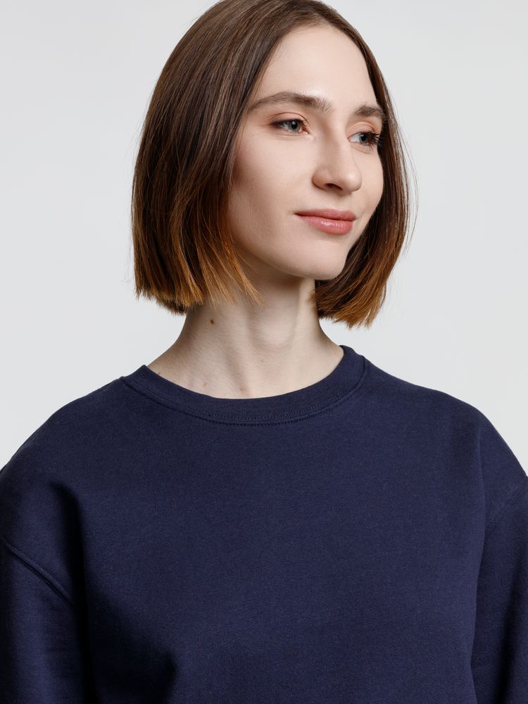 Свитшот унисекс Columbia, темно-синий / Миниатюра модельного (1000)