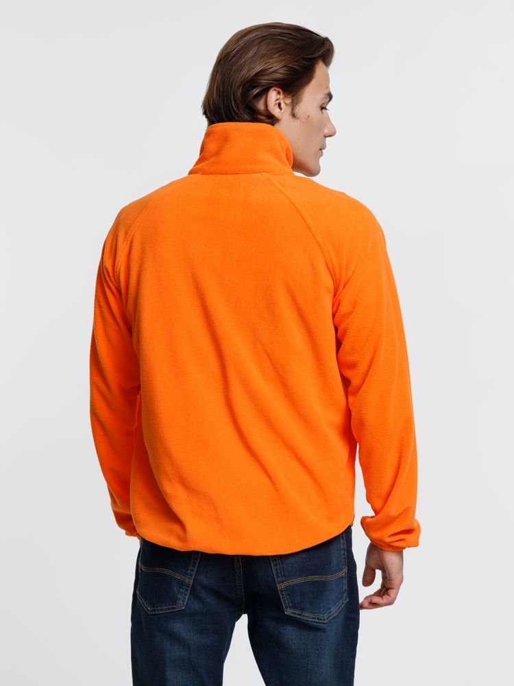 Куртка флисовая унисекс Fliska, оранжевая / Миниатюра модельного (1000)