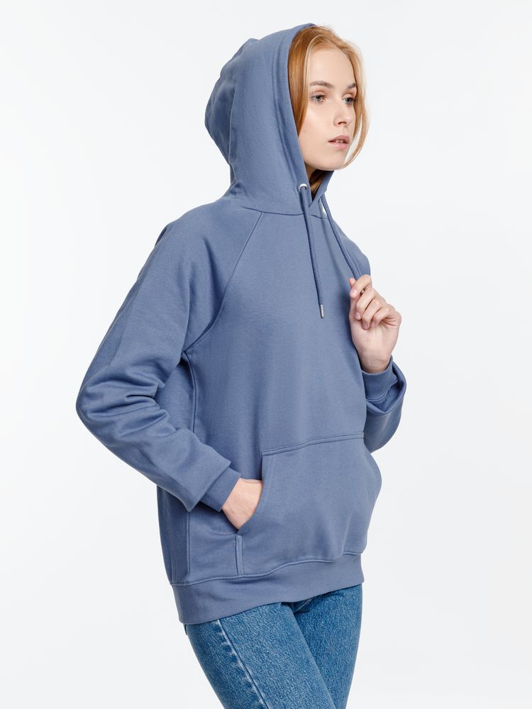 Толстовка унисекс Stellar, синяя / Миниатюра модельного (1000)