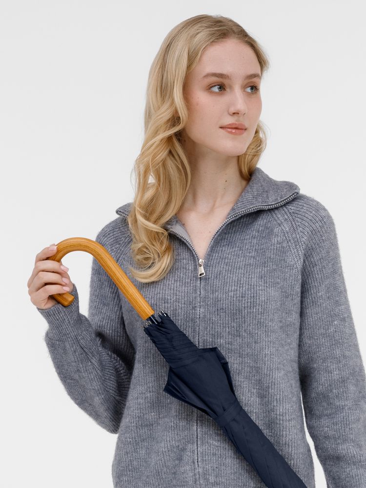 Зонт-трость Classic, темно-синий / Миниатюра модельного (1000)