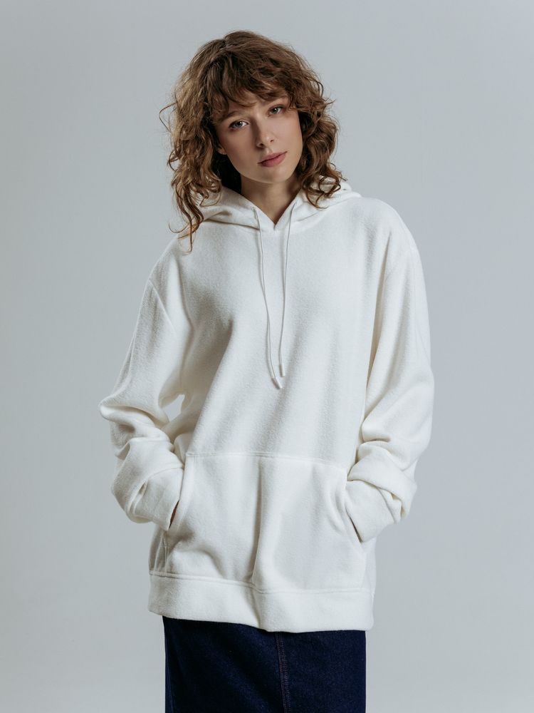 Худи унисекс Prima Vista, белое / Миниатюра модельного (1000)