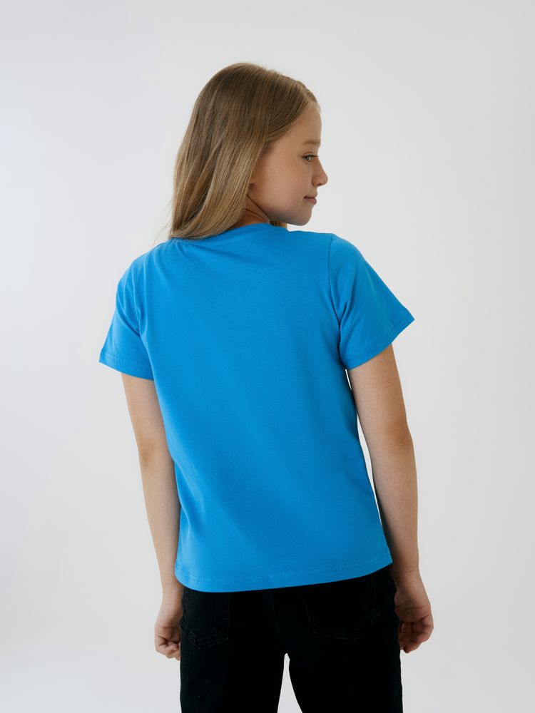 Футболка детская T-Bolka Kids, бирюзовая / Миниатюра модельного (1000)