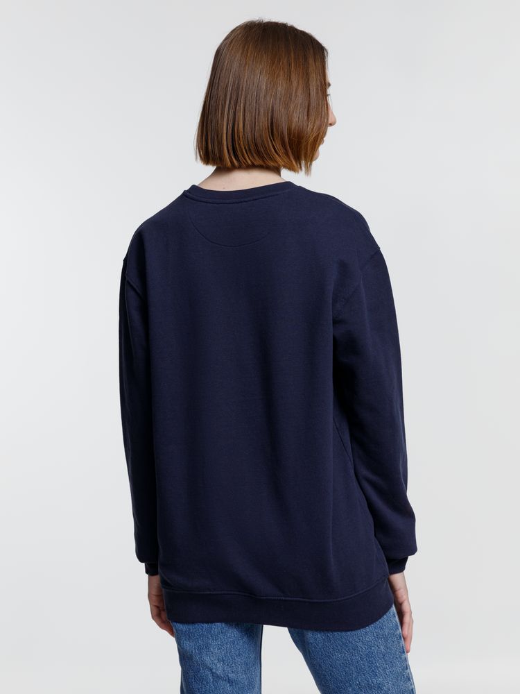 Свитшот унисекс Columbia, темно-синий / Миниатюра модельного (1000)