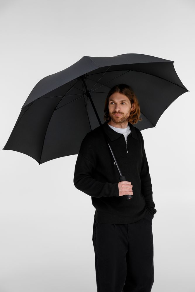 Зонт-трость U.900, черный / Миниатюра модельного (1000)