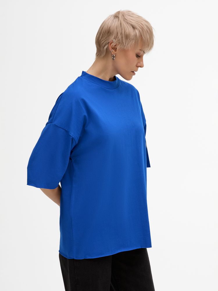 Футболка унисекс T1, синяя / Миниатюра модельного (1000)