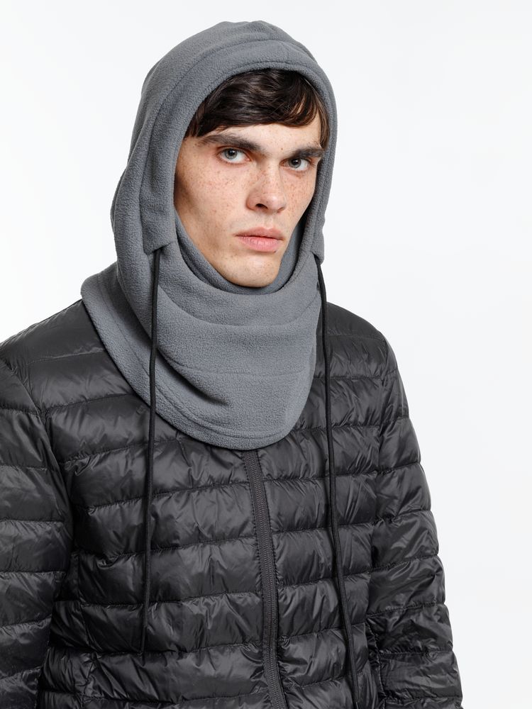 Балаклава-капюшон Nesse, серая / Миниатюра WWW (1000)