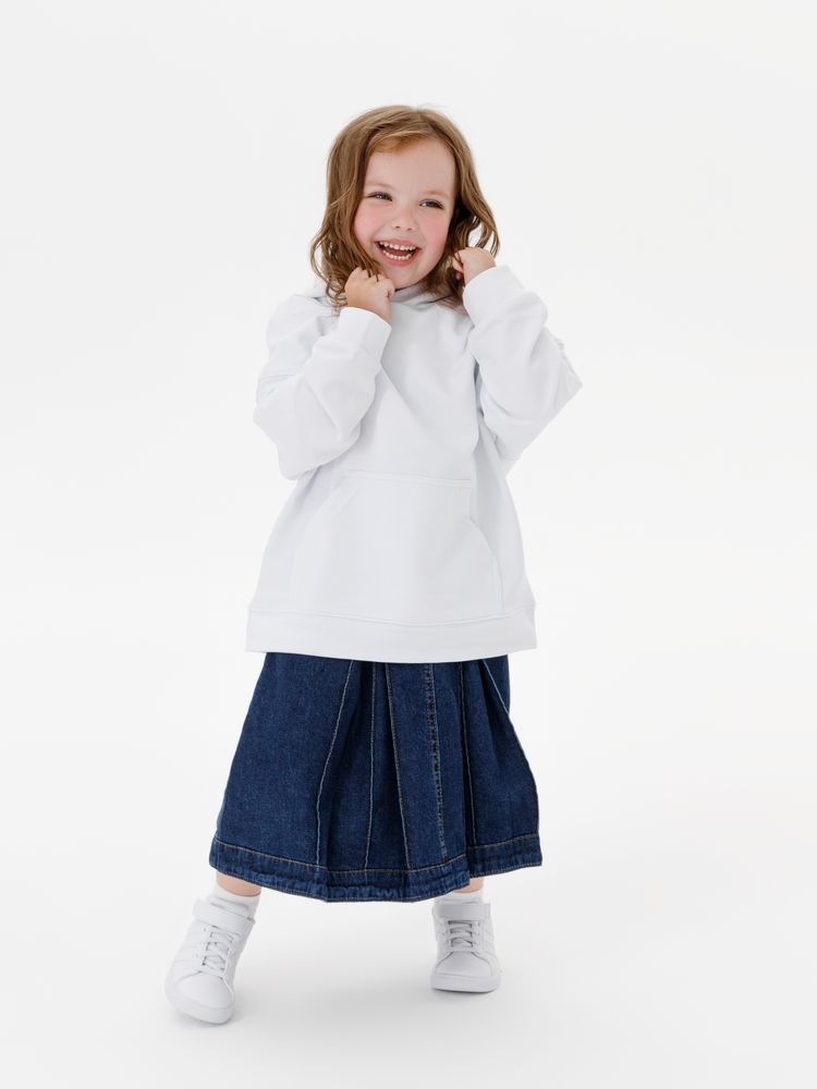 Худи детское оверсайз Houdini, белое / Миниатюра модельного (1000)